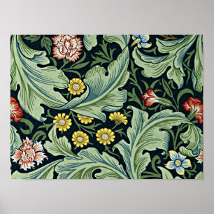 William Morris - Leicester Poster