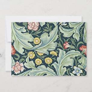 William Morris - Leicester vintage blommigt design Kort
