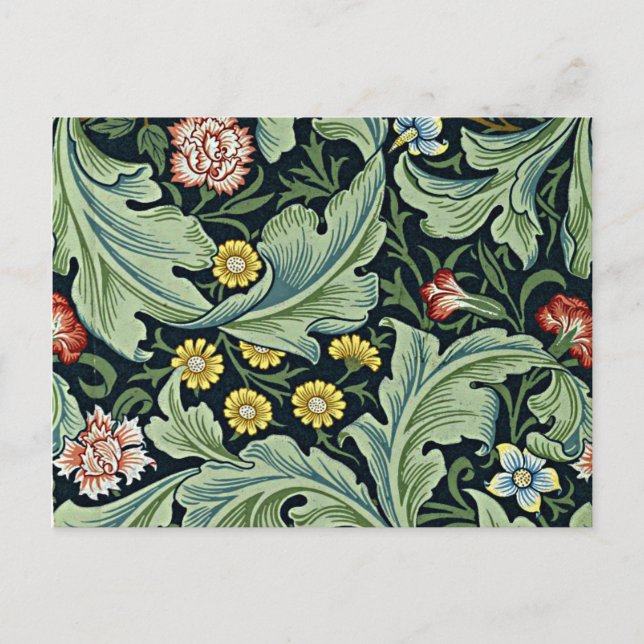 William Morris - Leicester Vykort (Framsida)