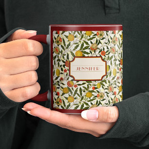 William Morris Lemons Pomegranate Mönster Mugg