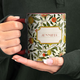 William Morris Lemons Pomegranate Mönster Mugg