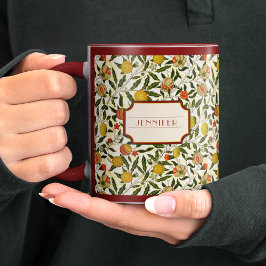 William Morris Lemons Pomegranate Mönster Mugg