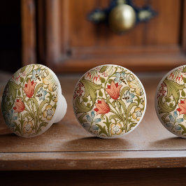 William Morris Lily Art nouveau Blommigt Knopp