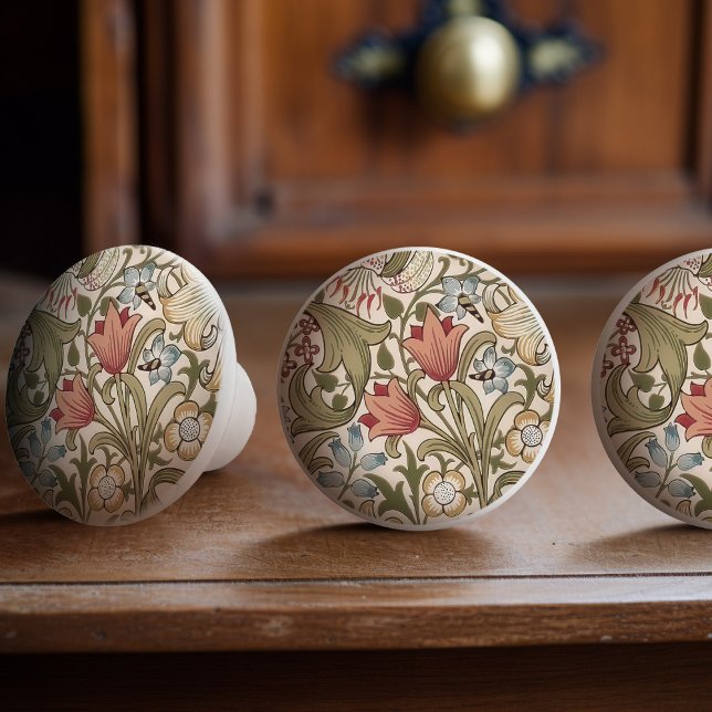 William Morris Lily Art nouveau Blommigt Knopp (Skapare uppladdad)