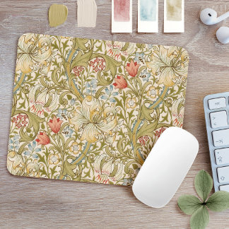 William Morris Lily Art nouveau Blommigt Musmatta