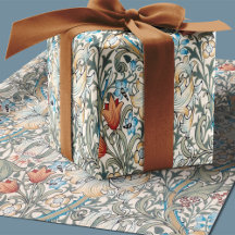 William Morris Lily Art nouveau Blommönster