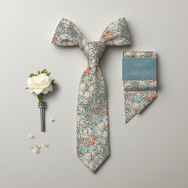 William Morris Lily Art nouveau Blommönster Slips