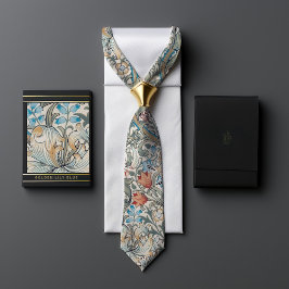 William Morris Lily Art nouveau Blommönster Slips