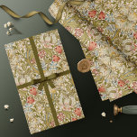 William Morris Lily Art Nouveau Floral Pattern Presentpapper<br><div class="desc">William Morris Lily Pattern Design. William Morris was an English textile designer, artist, writer, and socialist associated with the Pre-Raphaelite Brotherhood and British Arts and Crafts Movement. He founded a design firm in partnership with the artist Edward Burne-Jones, and the poet and artist Dante Gabriel Rossetti. This beautiful Art Nouveau...</div>