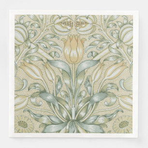 William Morris Lily och Pomegranate Flower Classic Pappersservett