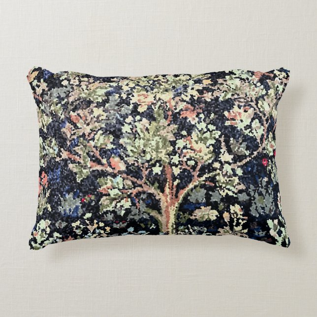 William Morris Livets träd accent Pillow Prydnadskudde (Framsidan)