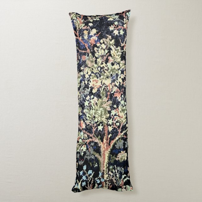 William Morris Livets träd Body Pillow Kroppskudde (Baksidan (Vertikal))