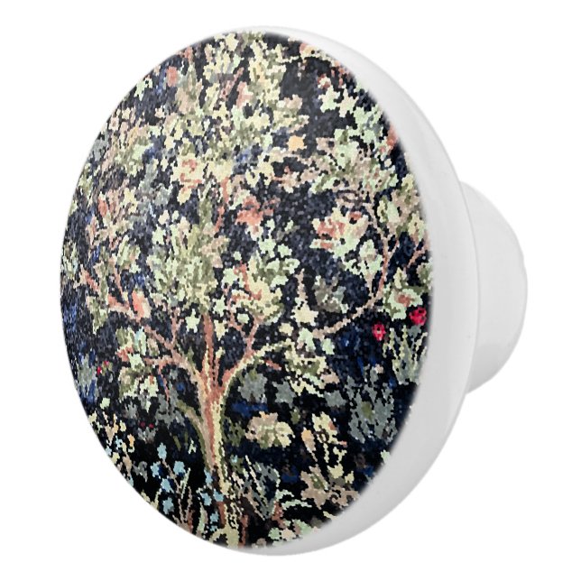 William Morris Livets träd Ceramic pull Knopp (Höger)