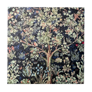 William Morris Livets träd Ceramic Tile Kakelplatta