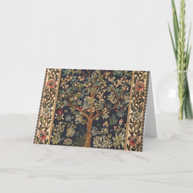 William Morris - Livets träd Original Kort (Framsida)