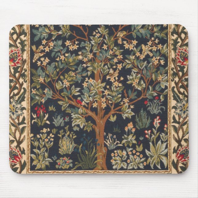 William Morris - Livets träd Original Musmatta (Framsidan)