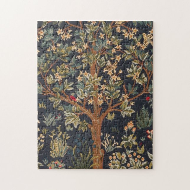 William Morris - Livets träd Original Pussel (Vertikal)