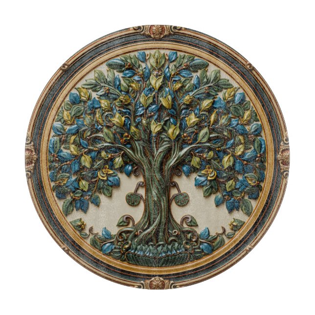 William Morris livets träd Vintage pre-rafaelitisk (Framsidan)