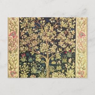 William Morris Livets träd Vintage Pre-Raphaelite Vykort