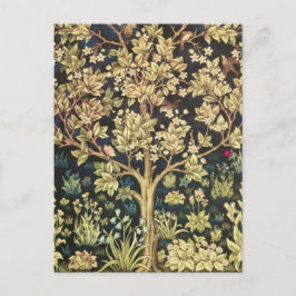 William Morris Livets träd Vintage Pre-Raphaelite Vykort