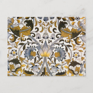 William Morris Lodden blom- blommig Vykort