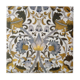 William Morris Lodden blommigt blomma Kakelplatta