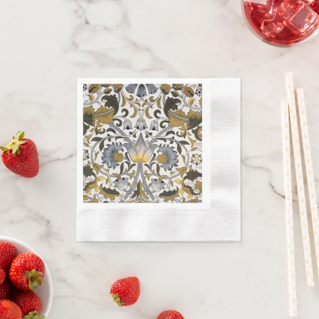William Morris Lodden blommigt blomma Pappersservett (Insitu)