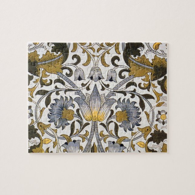 william morris loddold blommigt-blomma pussel (Horisontell)