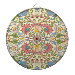 William Morris Loddon Blommar Blommönsters Darttavla