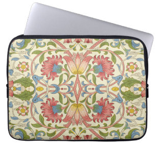 William Morris Loddon Blommar Blommönsters Laptop Fodral