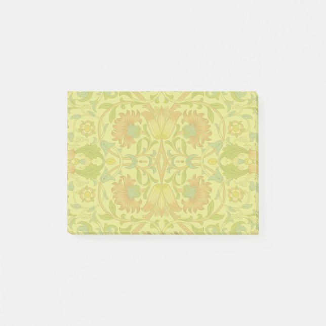 William Morris Loddon Blommar Blommönsters Post-it Block (Framsida)