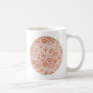 William Morris Mallow Blommigt Tapet Design Kaffemugg