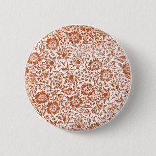 William Morris Mallow Blommigt Tapet Design Knapp