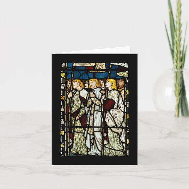 William Morris-målning, Alla Saints Kort (Framsida)