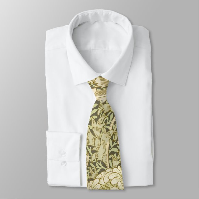 William Morris Manar Tie Elegant Mode Design Slips (Bunden)