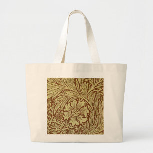 William Morris Marigold Antik Blommönster Jumbo Tygkasse