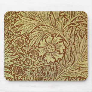 William Morris Marigold Antik Blommönster Musmatta