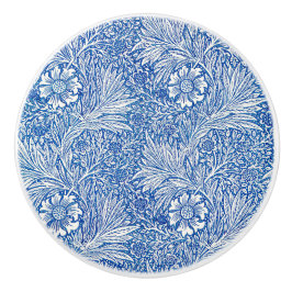 William Morris Marigold Blue Knopp