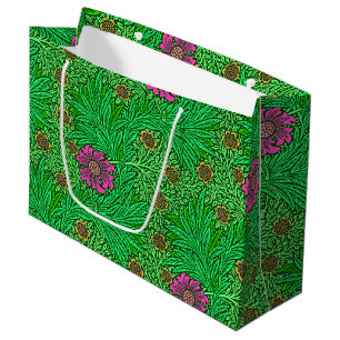 William Morris Marigold, Emerald Grönt & Fuchsia
