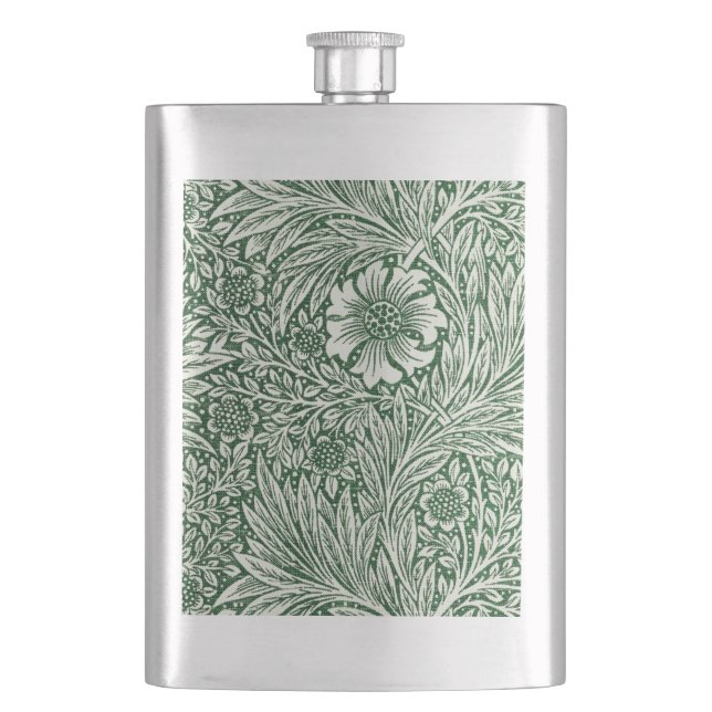 william morris marigold grön blomster blomma fickplunta (Framsidan)