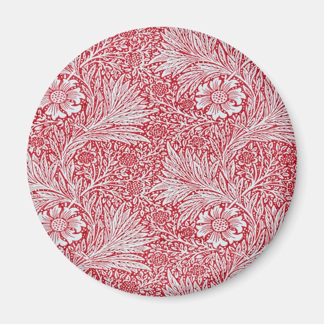 William Morris Marigold pattern (1875) Magnet (Framsidan)