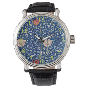 William Morris Medway Blue Blommigt Armbandsur