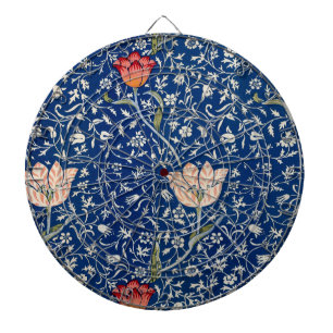 William Morris Medway Blue Blommigt Darttavla