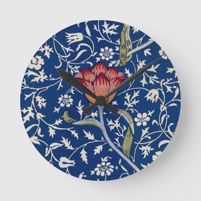 William Morris Medway Mönster Rund Klocka (Framsida)
