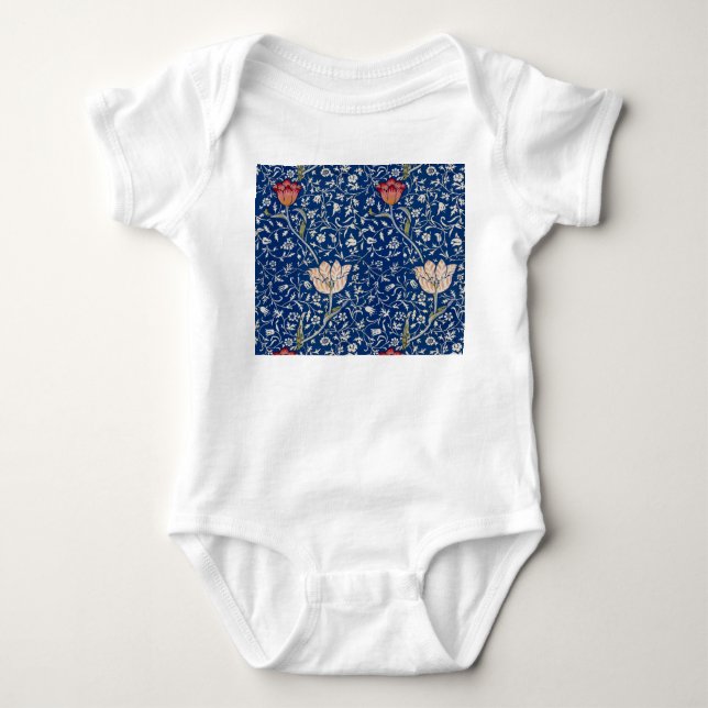 William Morris Medway-mönster T Shirt (Framsida)