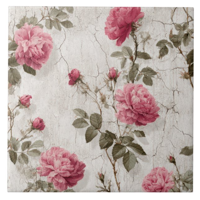 William Morris-mönster Kakelplatta (Framsidan)