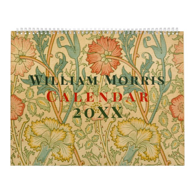 William Morris Mönster Kalender (Omslag)