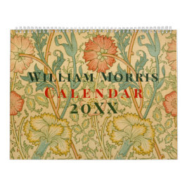 William Morris Mönster Kalender