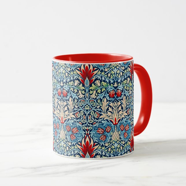 William Morris mönster, Ormhuvud, Mugg (Framsida höger)