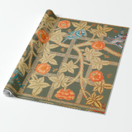 William Morris MÖNSTER Wrapping Papper Presentpapper